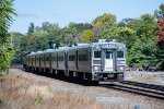 Southbound passenger train aproaching